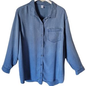 Old Navy Chambray Button-down Shirt XXL
